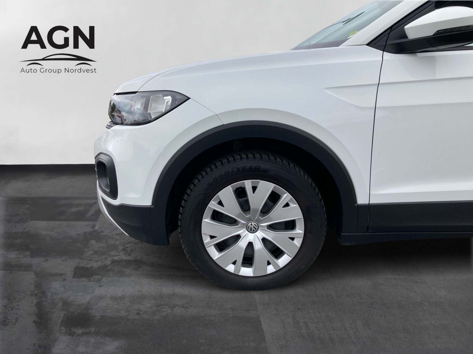 Hvid VW T-Cross fra 2019