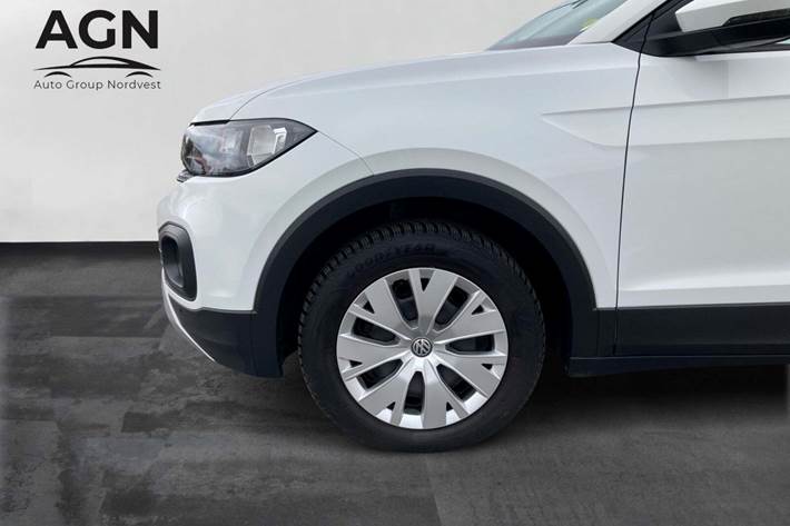 Hvid VW T-Cross fra 2019