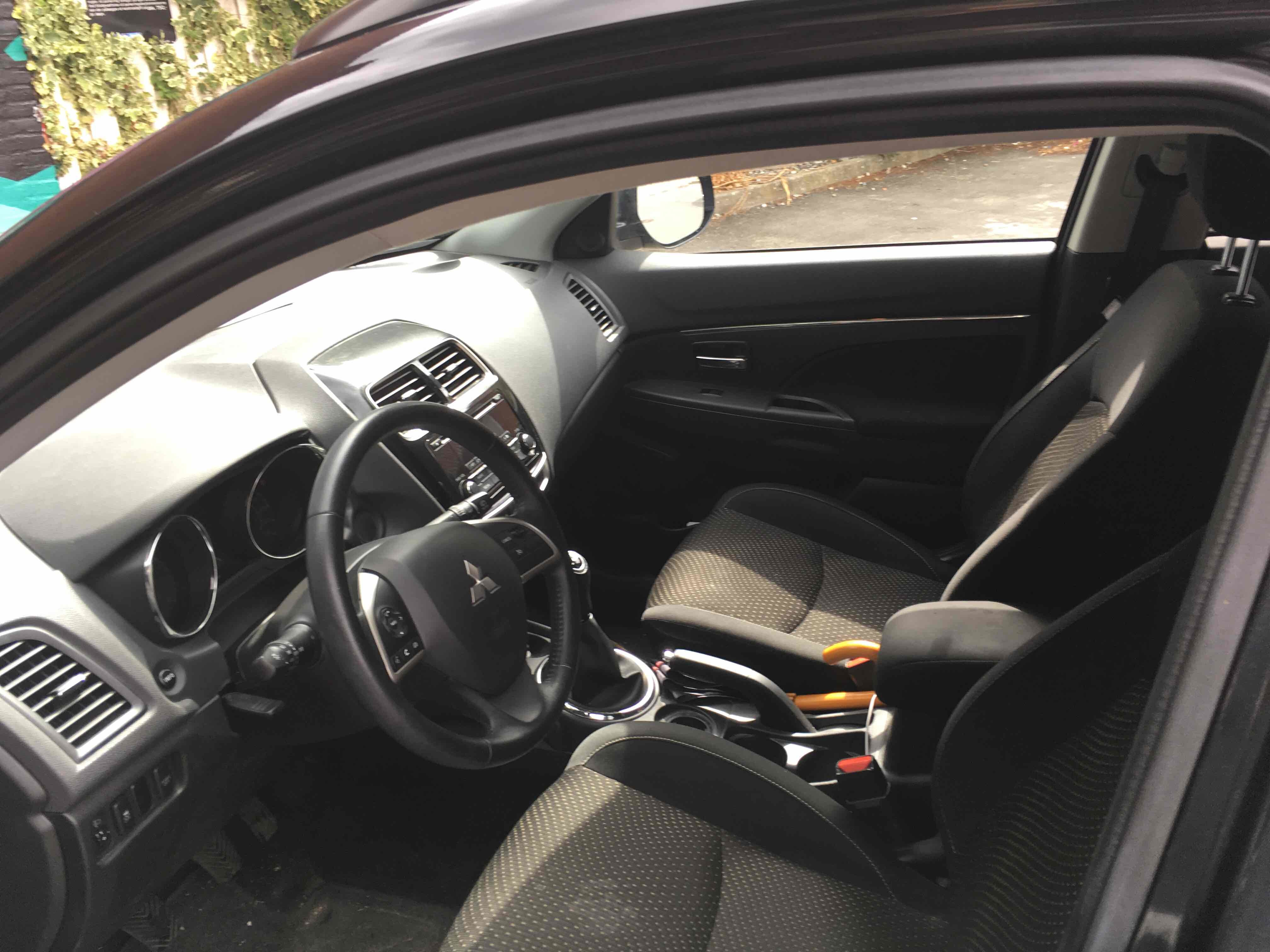 Sort Mitsubishi ASX fra 2015