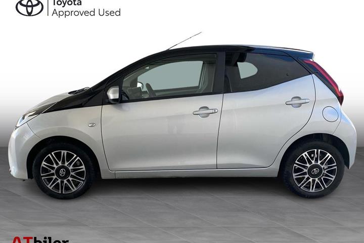Sort Toyota Aygo fra 2018