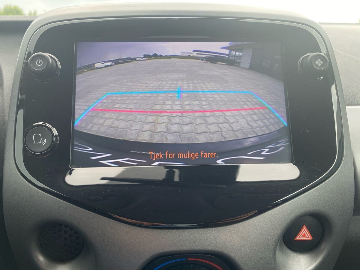 Sort Toyota Aygo fra 2018