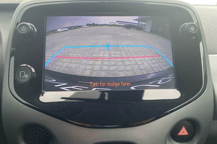 Sort Toyota Aygo fra 2018