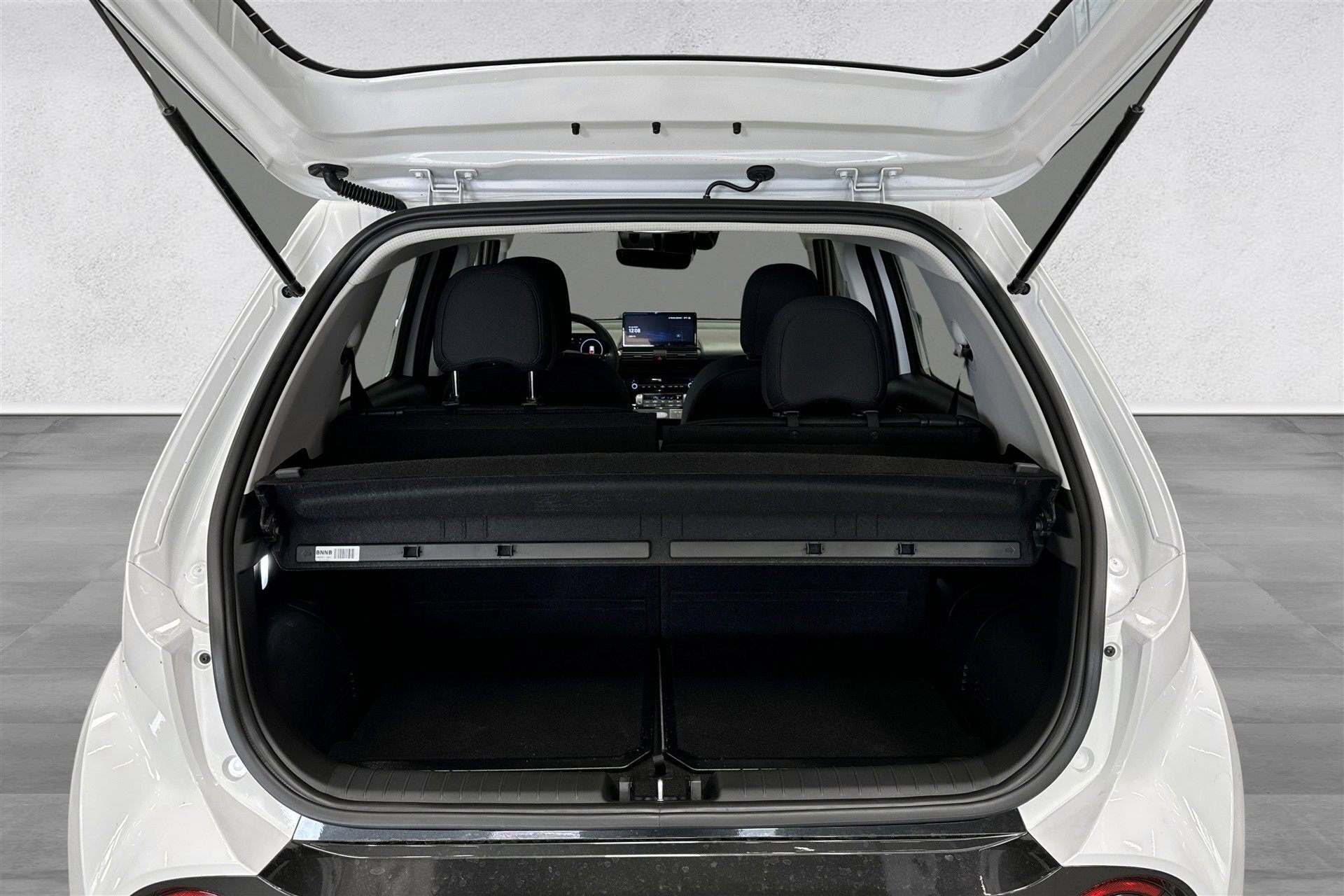 Hvid Hyundai Inster fra 2025