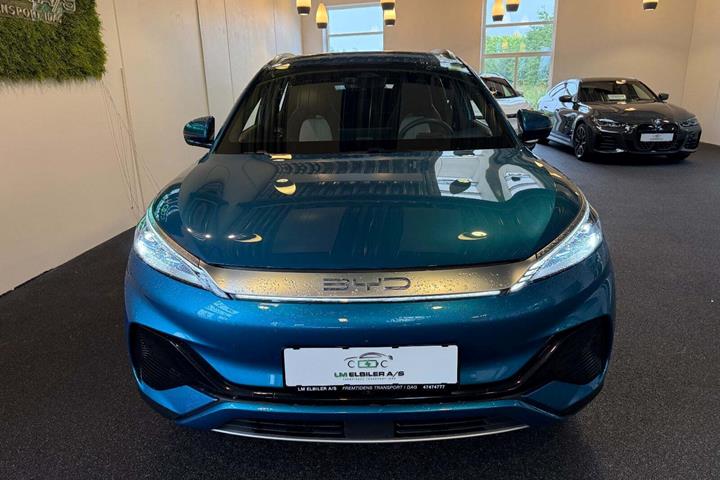 Blå BYD Atto 3 fra 2023