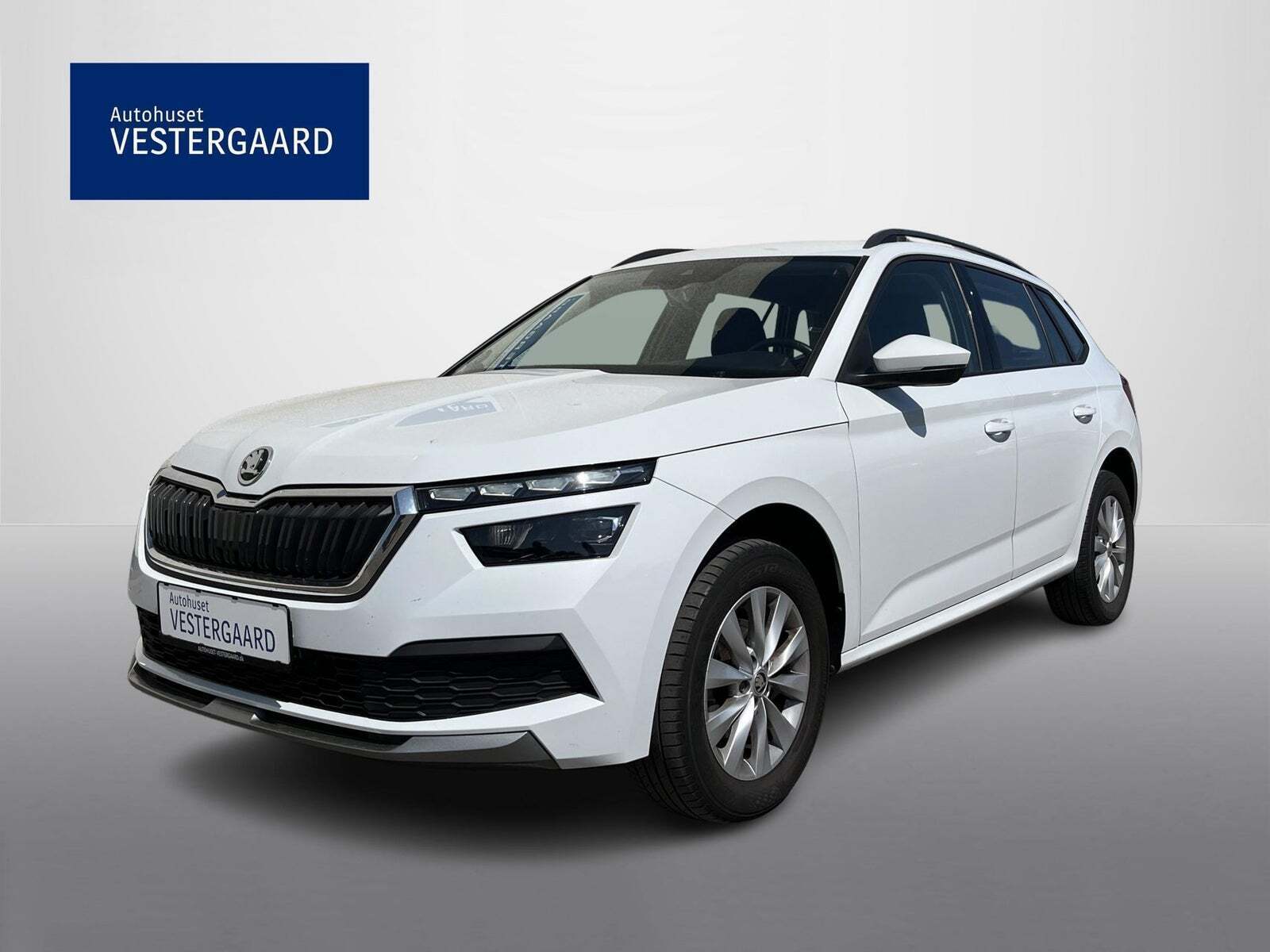Hvid Skoda Kamiq fra 2022