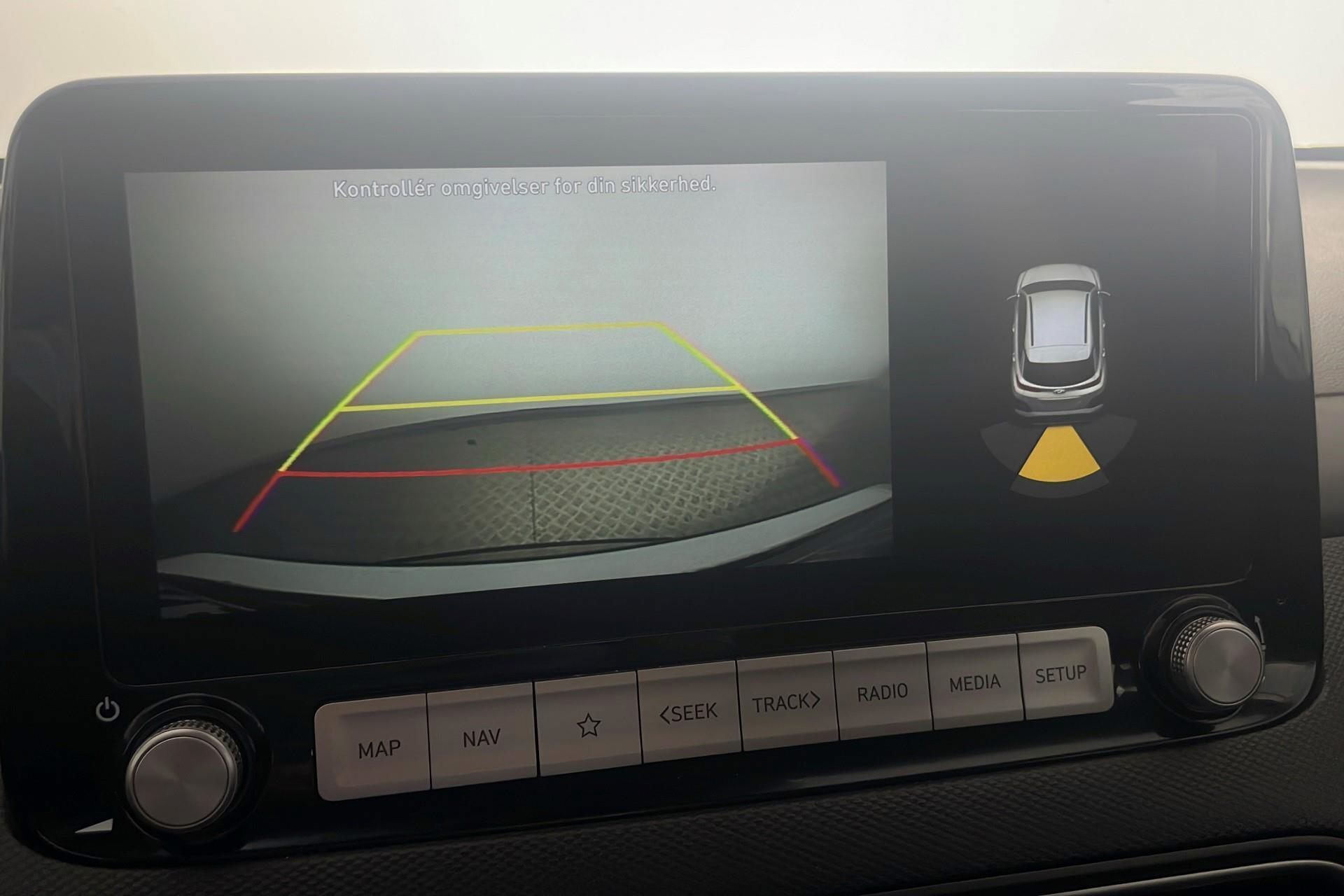 Hvid Hyundai Kona fra 2021