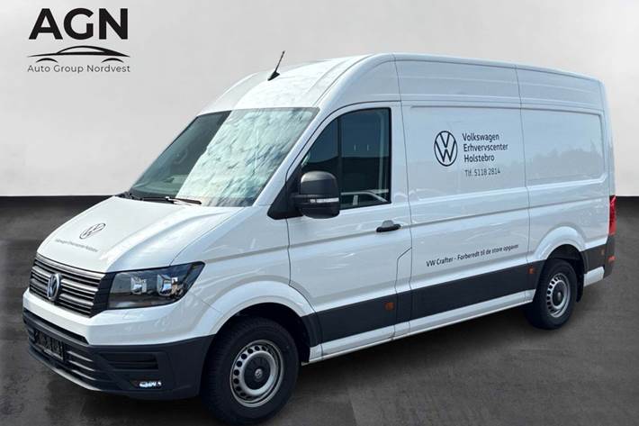 Hvid VW Crafter 35 fra 2024
