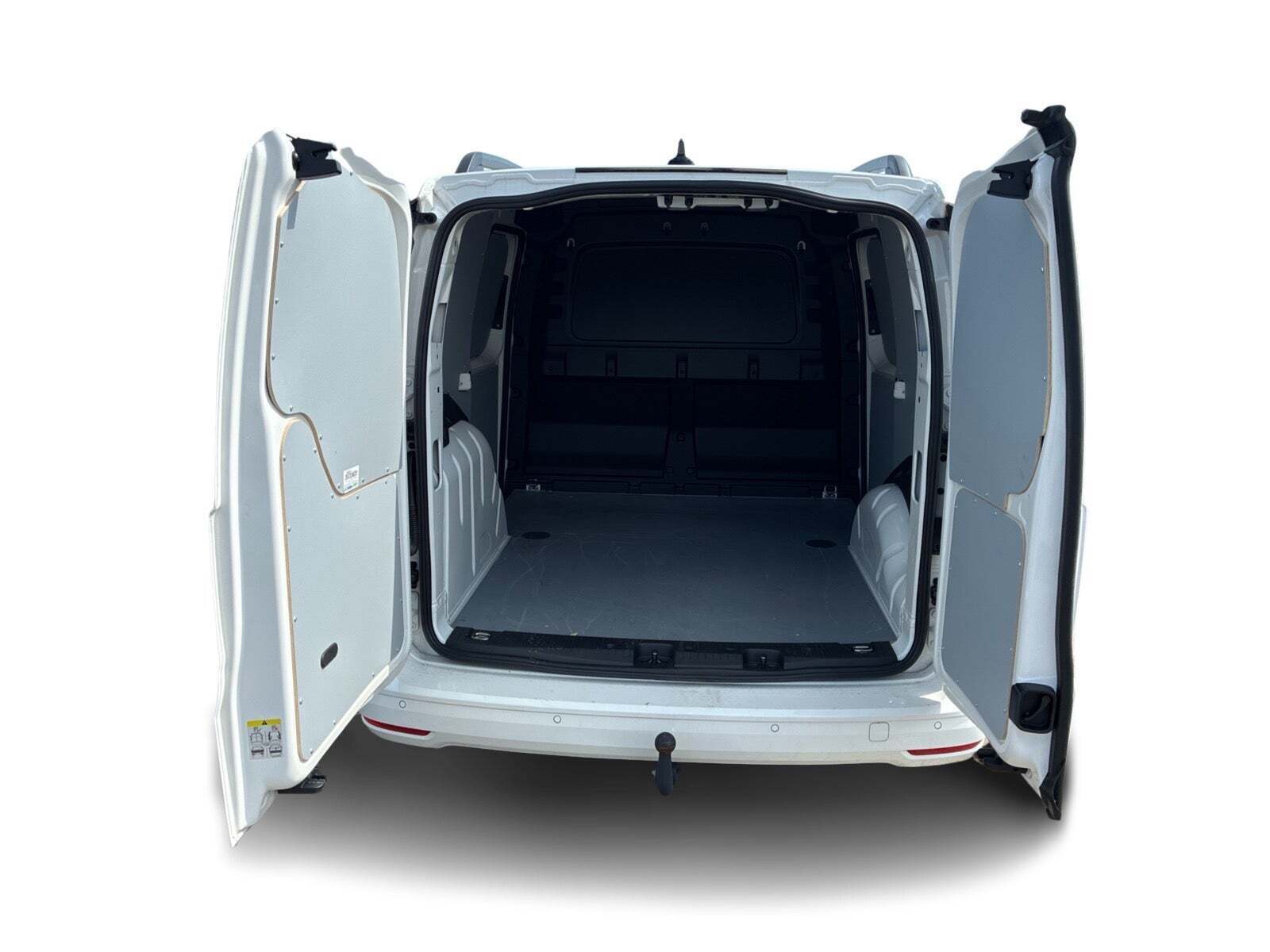 Hvid VW Caddy fra 2025