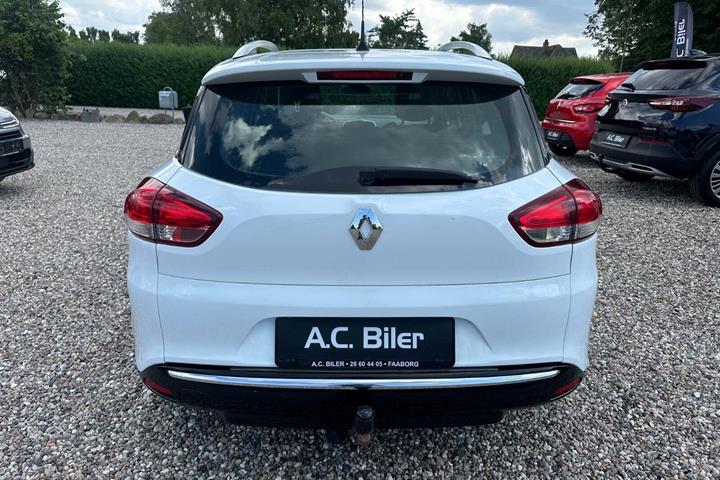 Hvid Renault Clio IV fra 2013