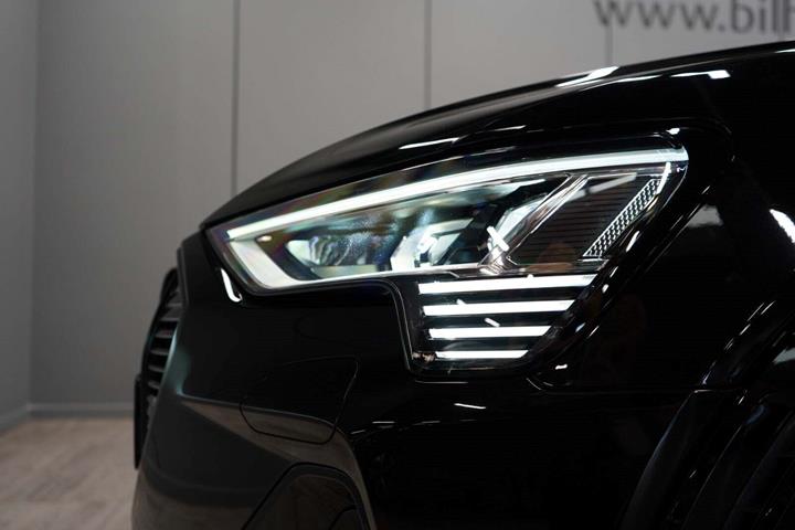Sort Audi e-tron S fra 2023