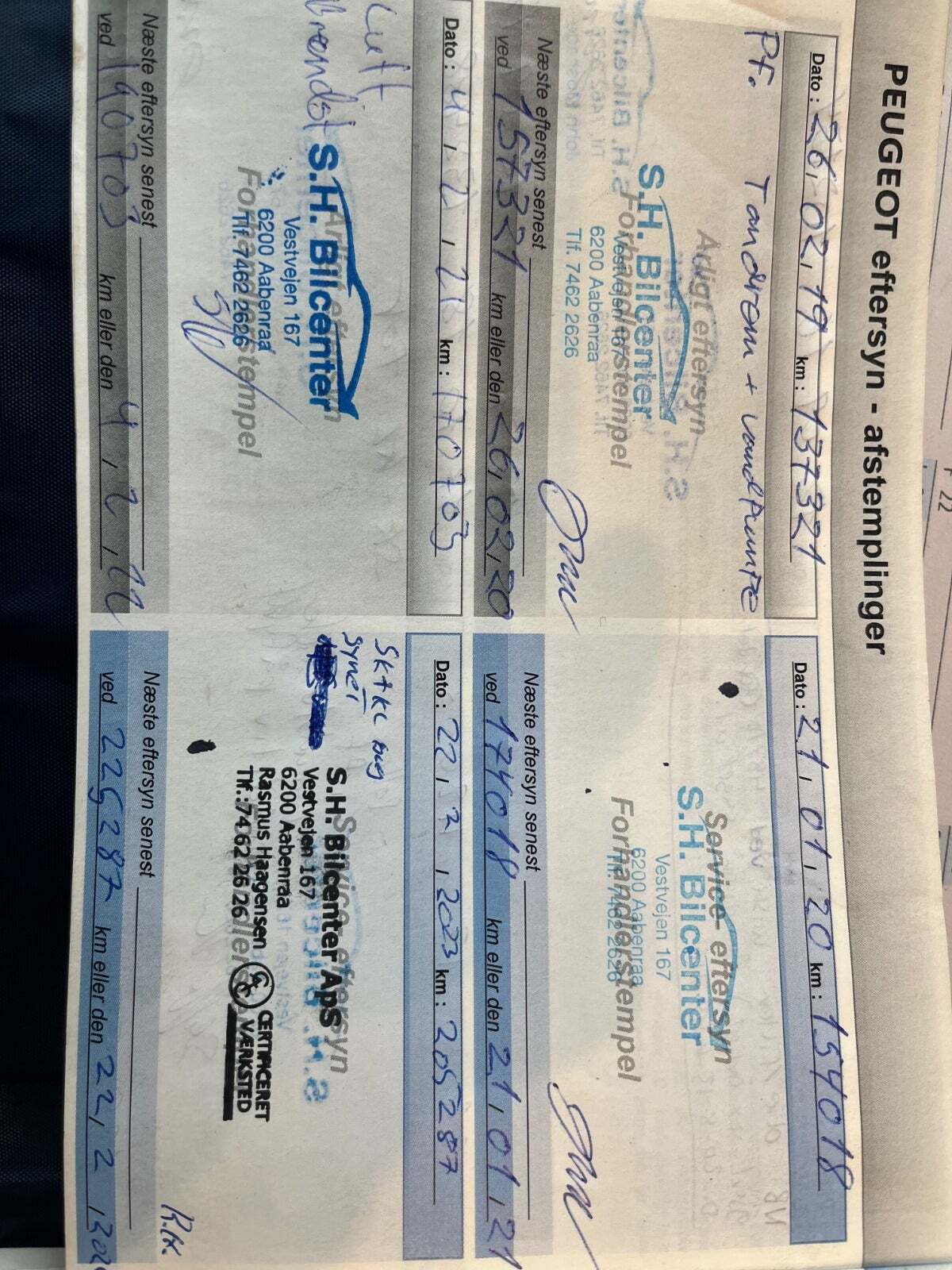 Sort Peugeot 5008 fra 2011