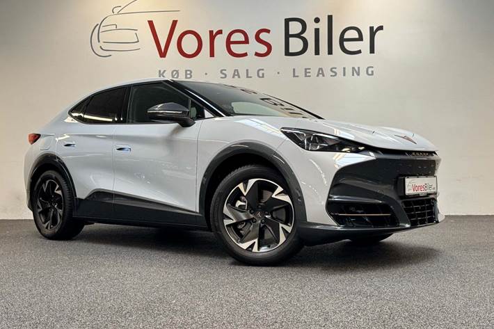 Hvid Cupra Tavascan fra 2025