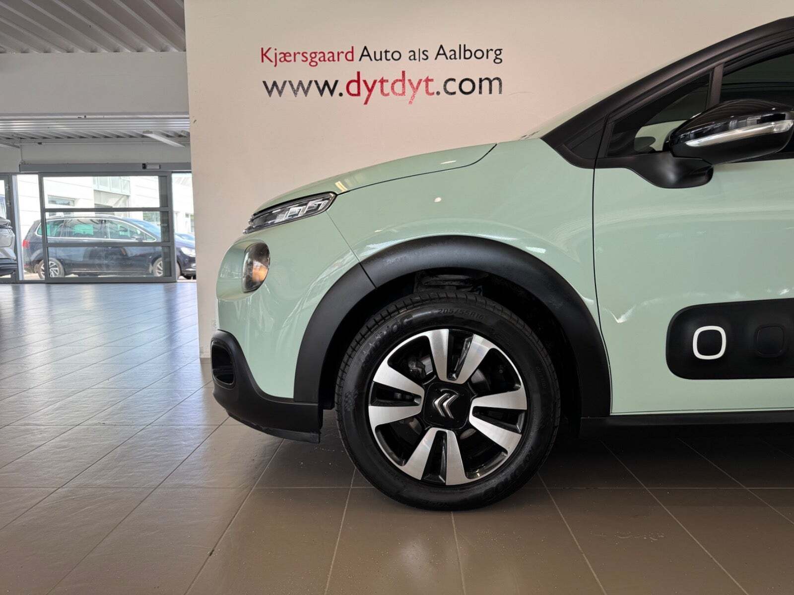 Grøn Citroën C3 fra 2020