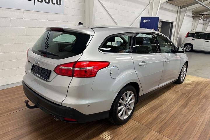 Sølv Ford Focus fra 2015