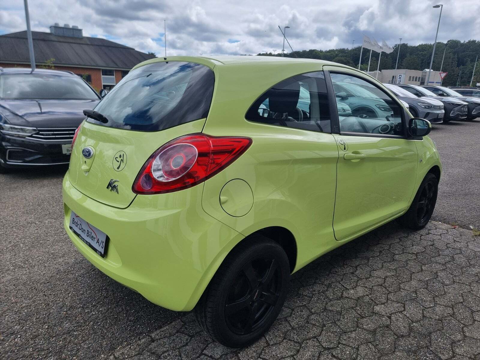 Grøn Ford Ka fra 2013