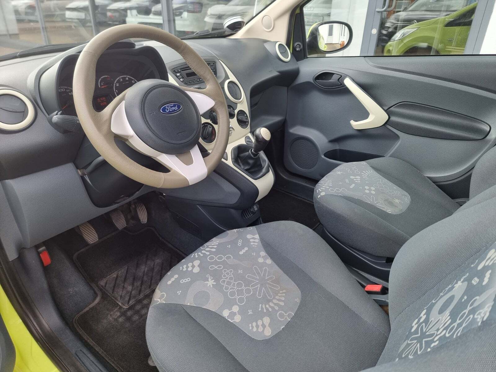 Grøn Ford Ka fra 2013