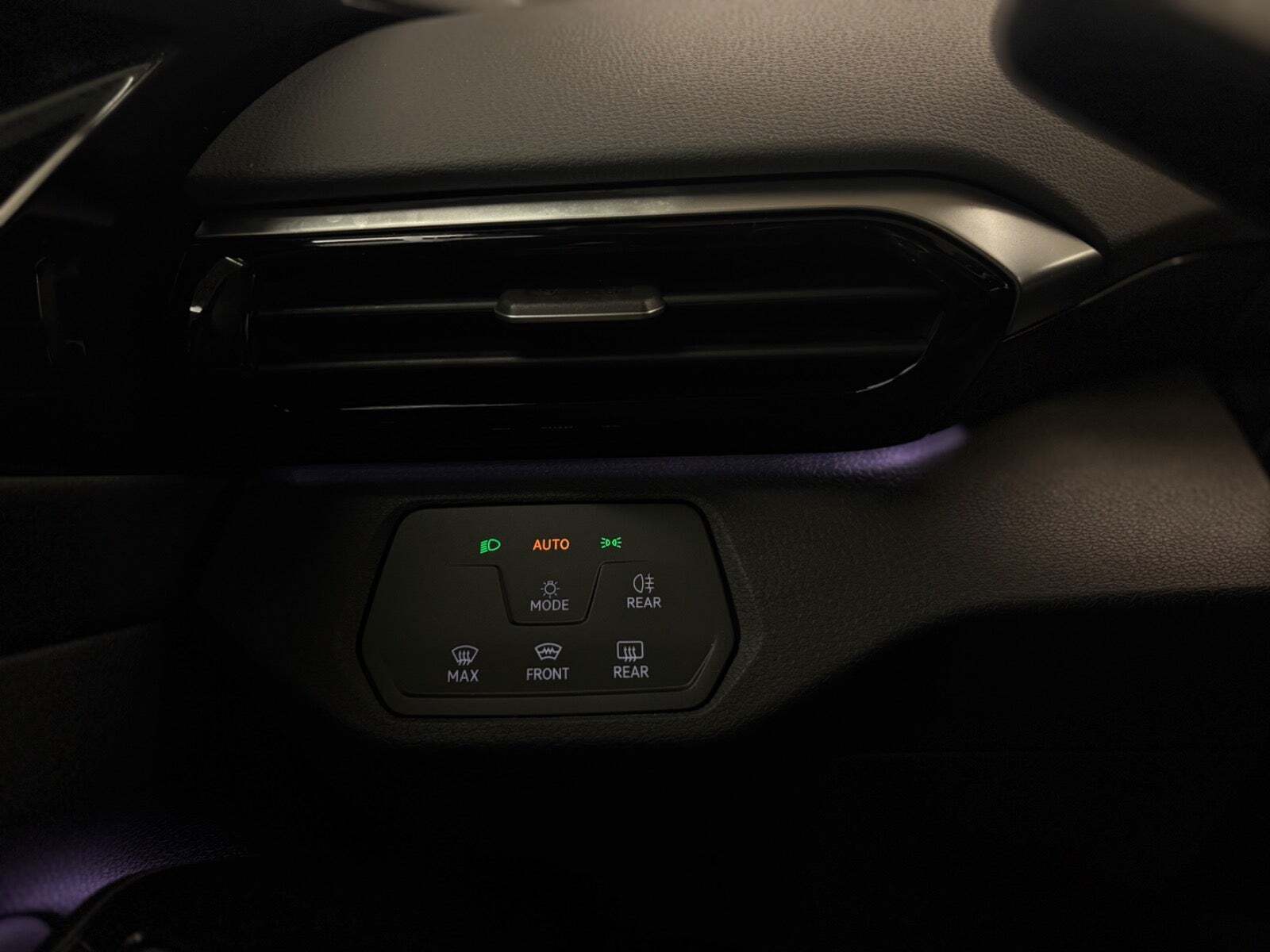 Blå VW ID.4 fra 2022