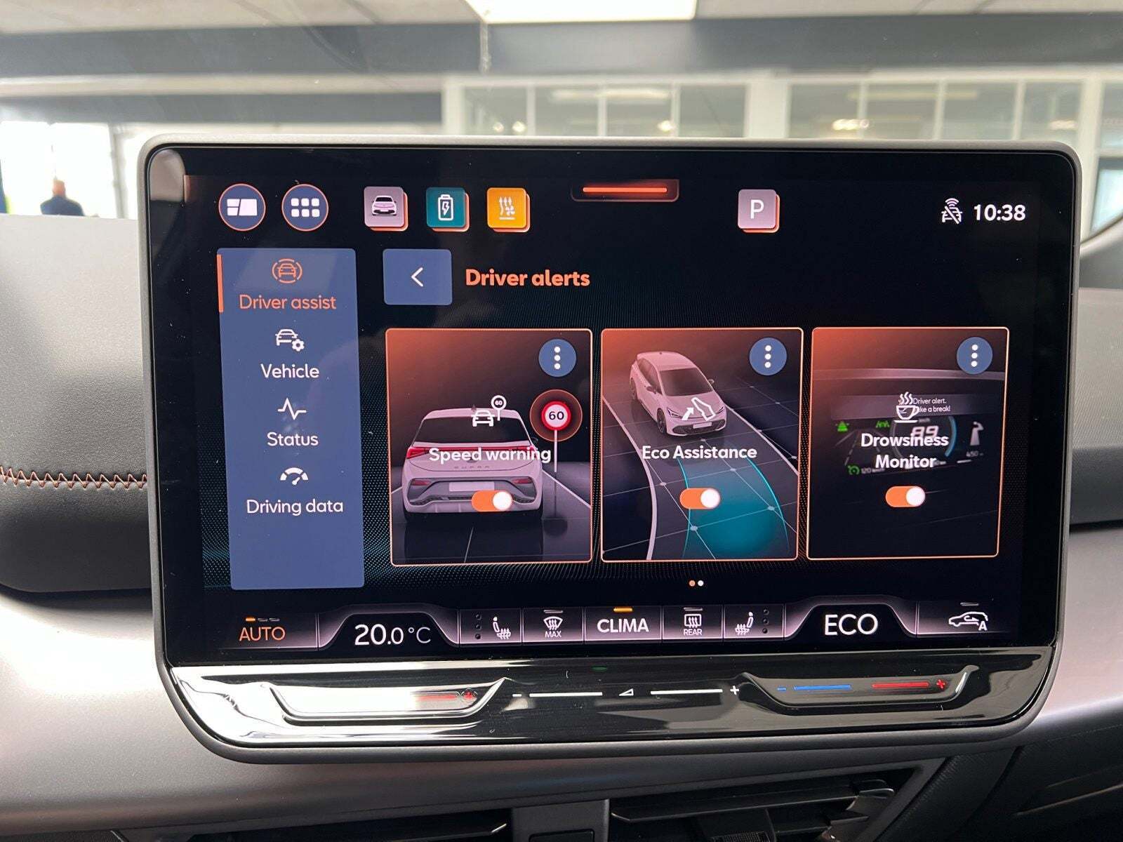 Sølv Cupra Born fra 2024