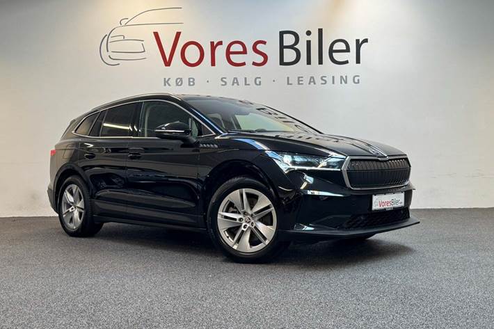 Sort Skoda Enyaq fra 2022