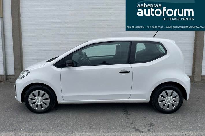 Hvid VW UP! fra 2017