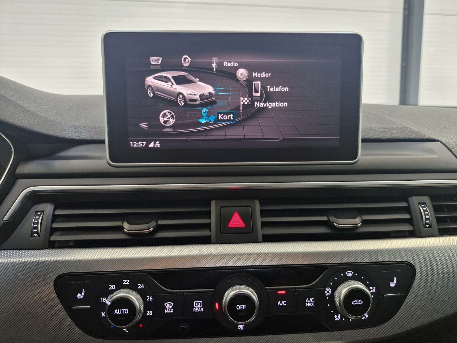 Grøn Audi A5 fra 2019