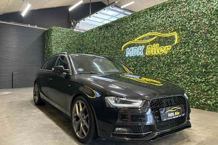 undefined Audi A4 fra 2013 set udefra