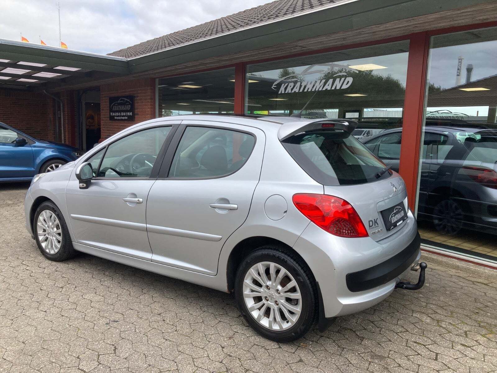Sølv Peugeot 207 fra 2008
