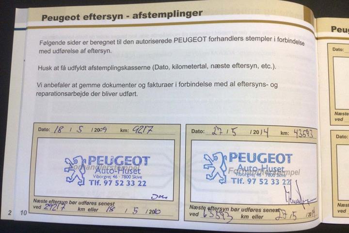Sølv Peugeot 207 fra 2008