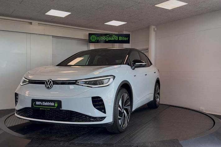 Hvid VW ID.5 fra 2024 set udefra