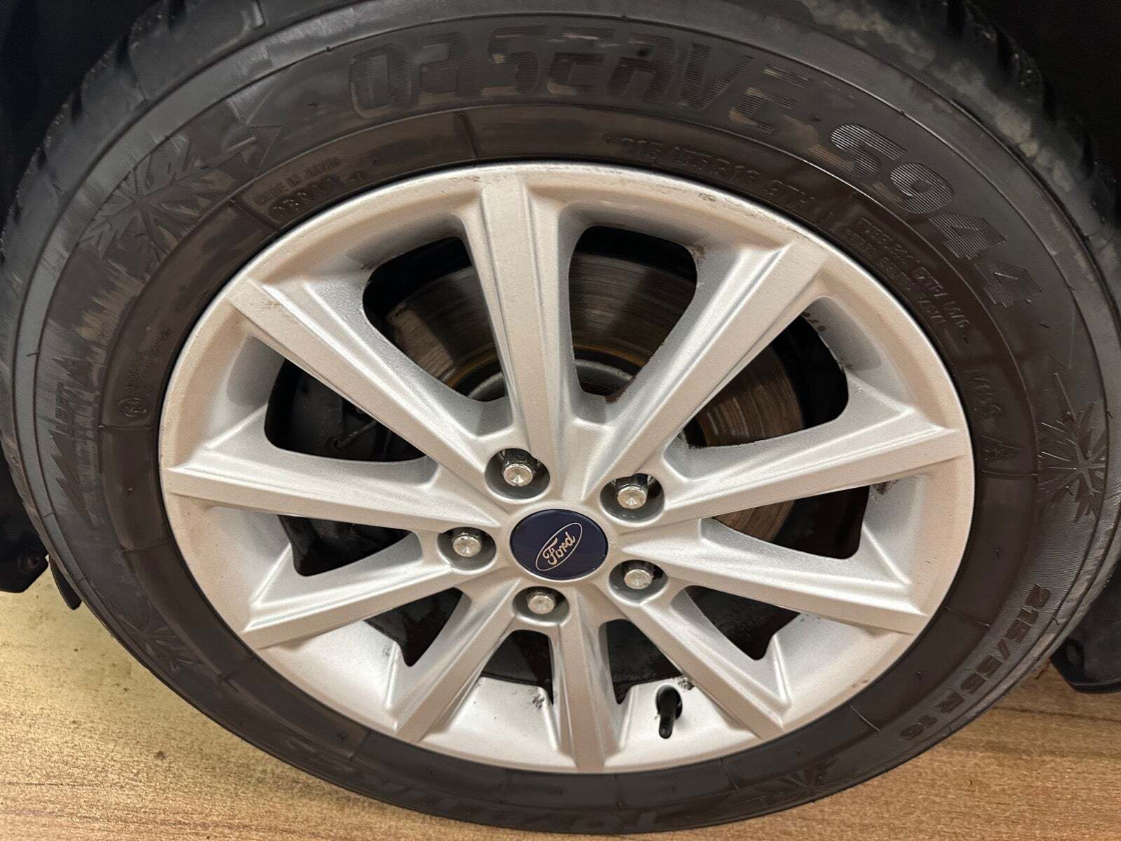 Sort Ford Focus fra 2016