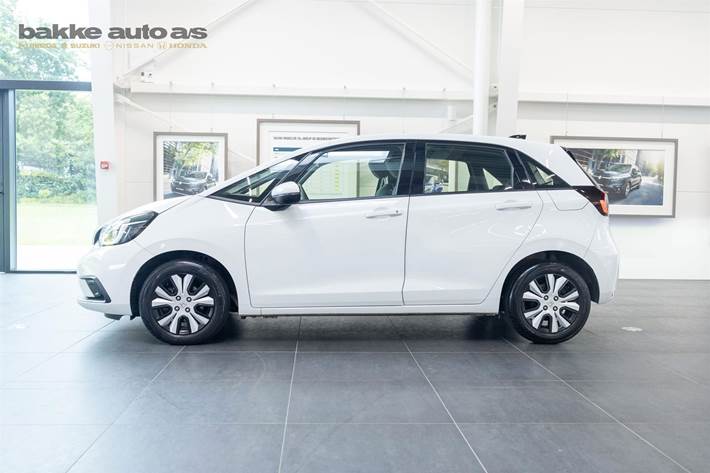 Hvid Honda Jazz fra 2023