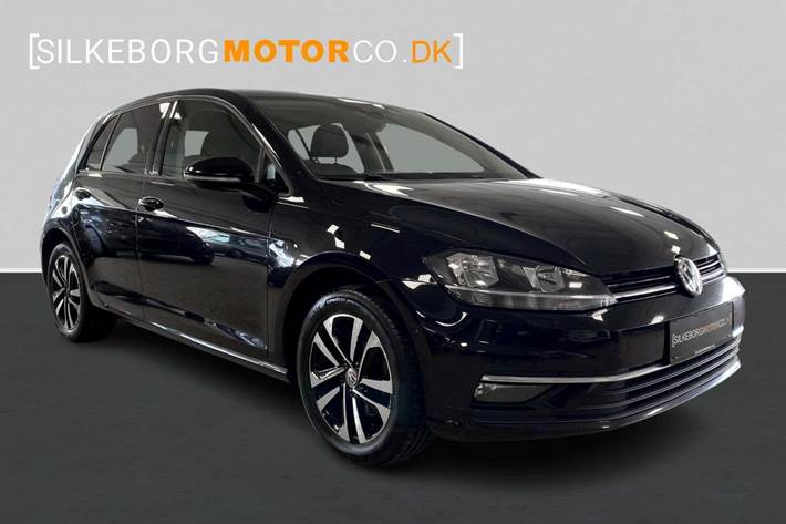 Sort VW Golf VII fra 2019