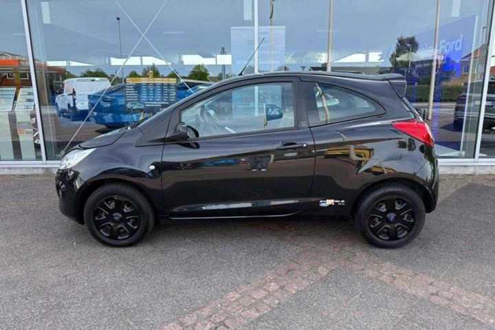Sort Ford Ka fra 2014