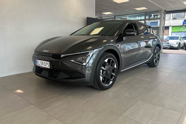 Grå Kia EV6 fra 2025