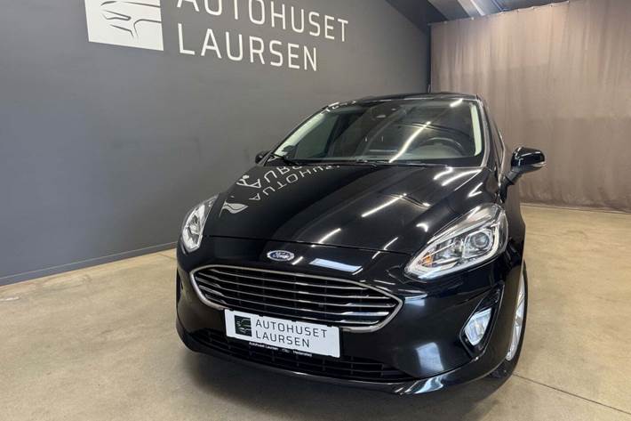 Sort Ford Fiesta fra 2017