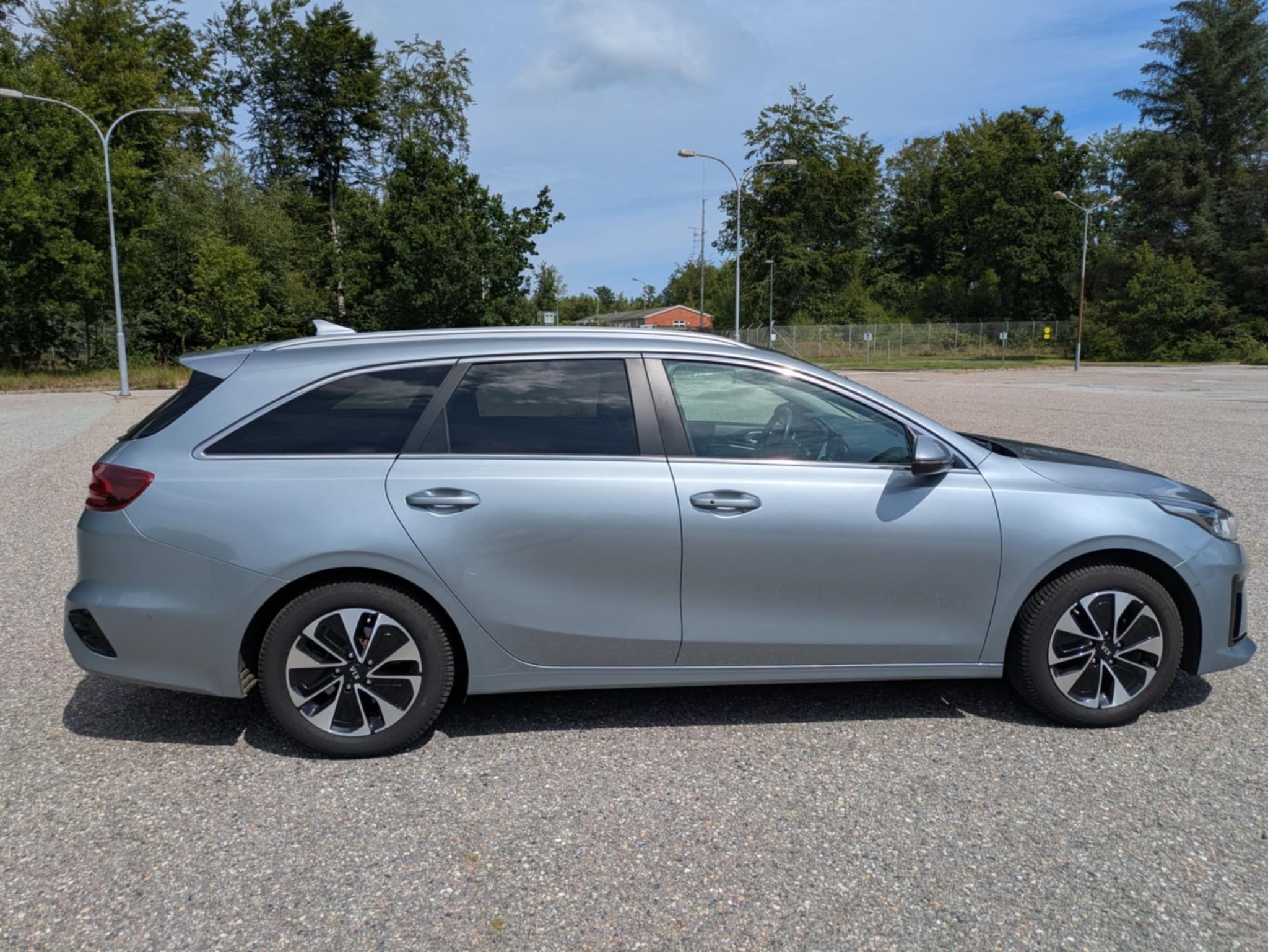 Grå Kia Ceed fra 2020