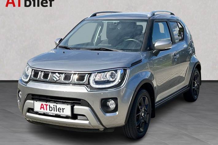 Sølv Suzuki Ignis fra 2021 set udefra