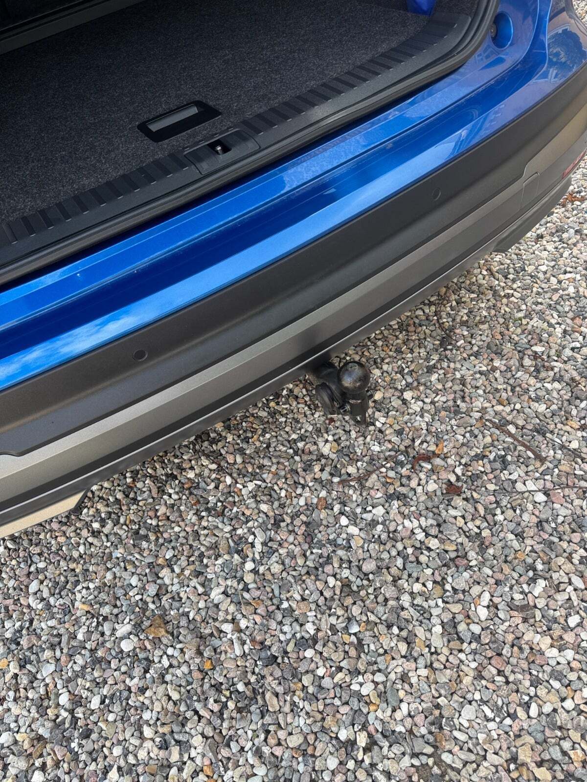 Blå Skoda Enyaq fra 2022