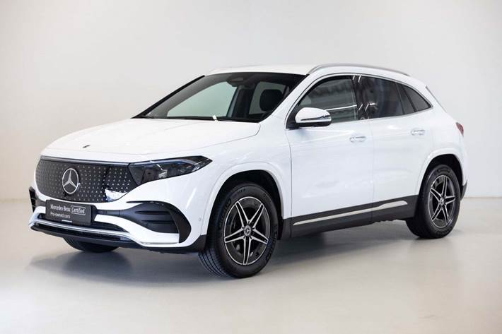 Hvid Mercedes EQA250+ fra 2025