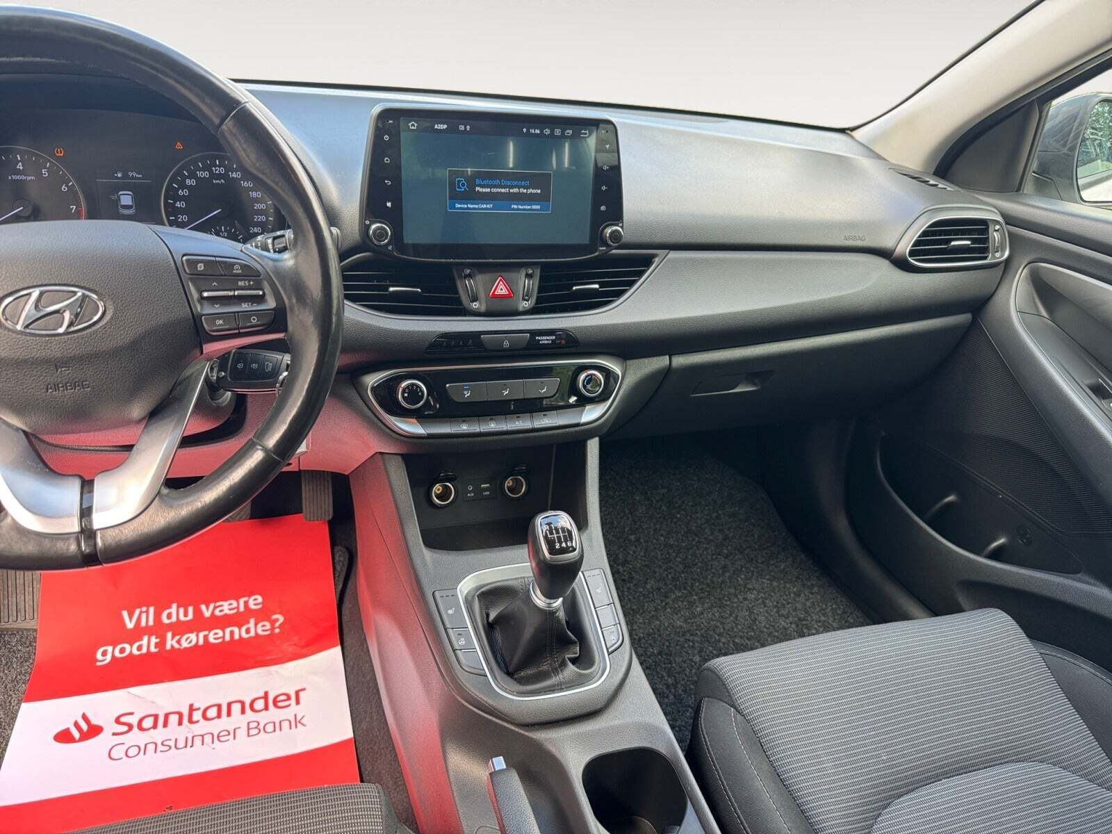 Hvid Hyundai i30 fra 2018