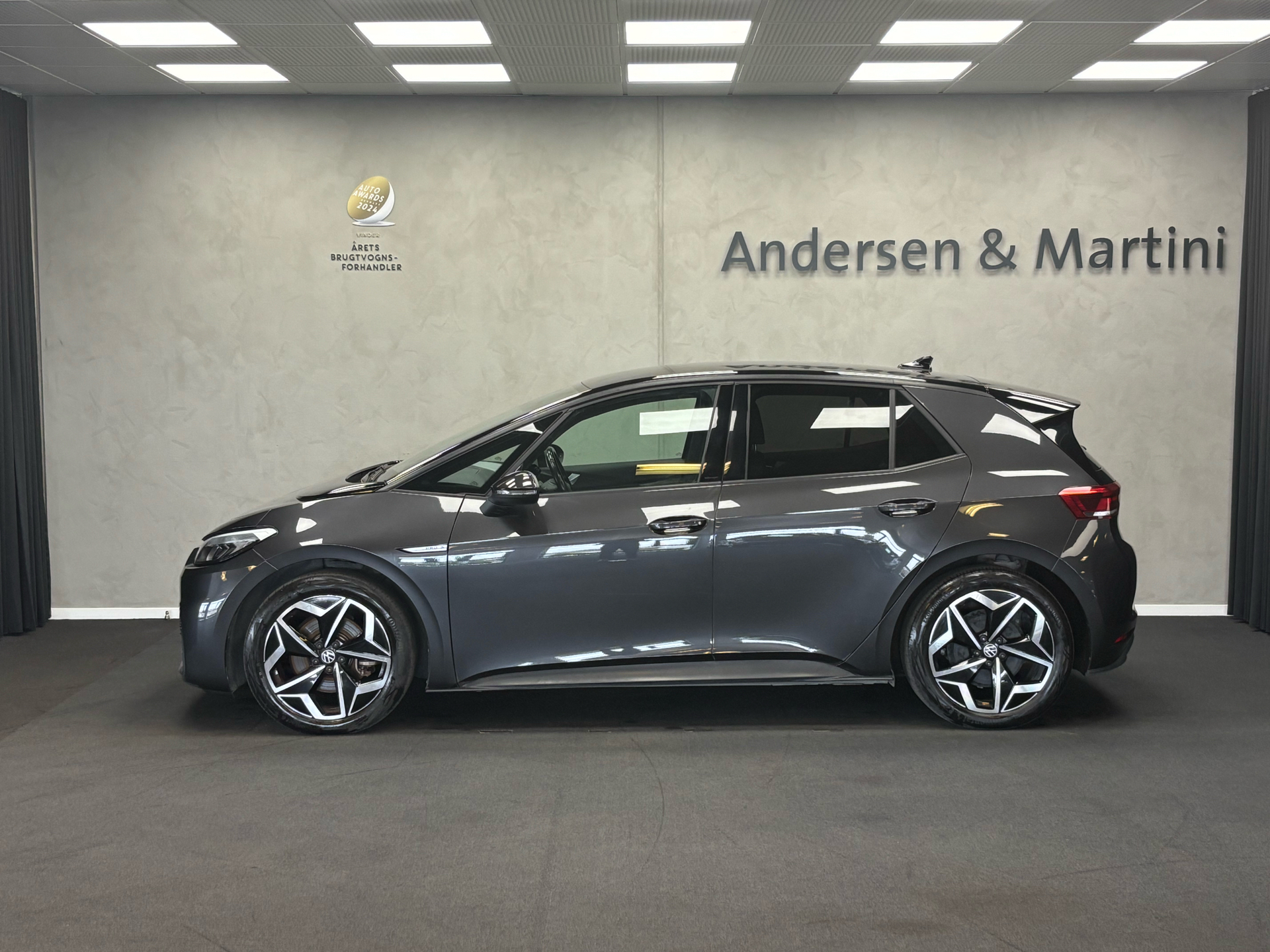 Grå VW ID.3 fra 2022