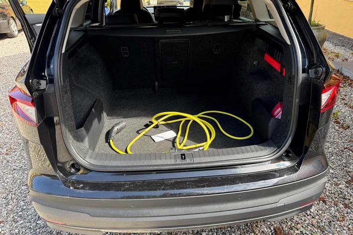 Sort Skoda Enyaq fra 2021