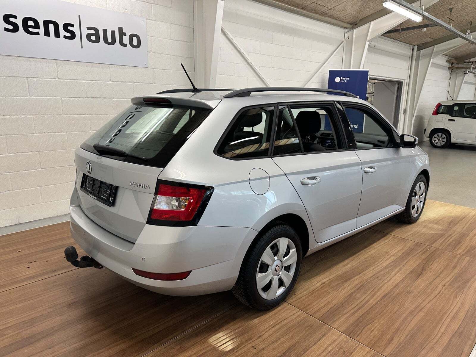 Sølv Skoda Fabia fra 2019