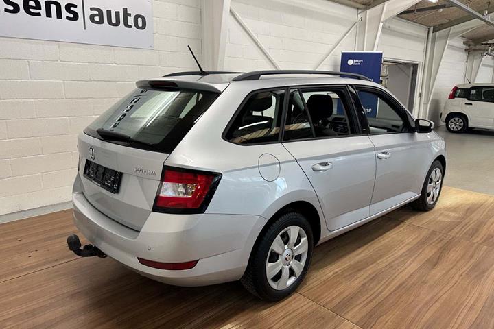 Sølv Skoda Fabia fra 2019