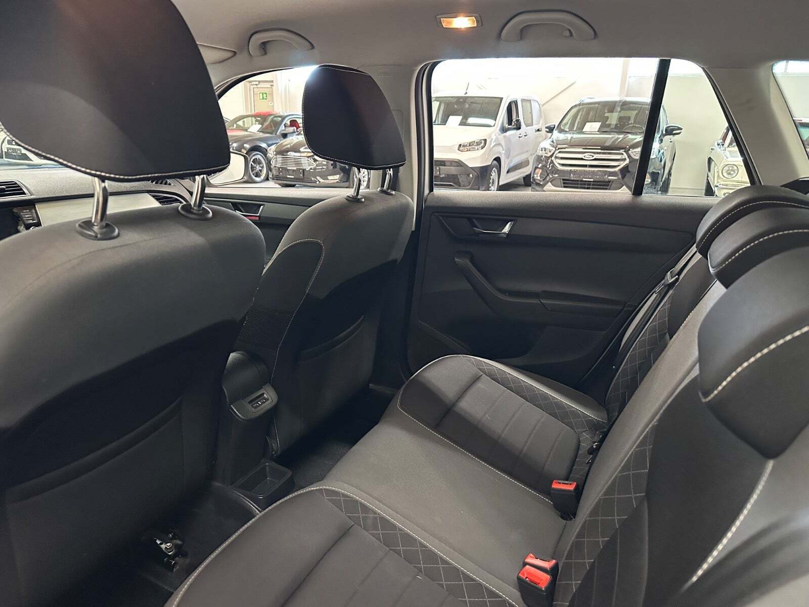 Sølv Skoda Fabia fra 2019