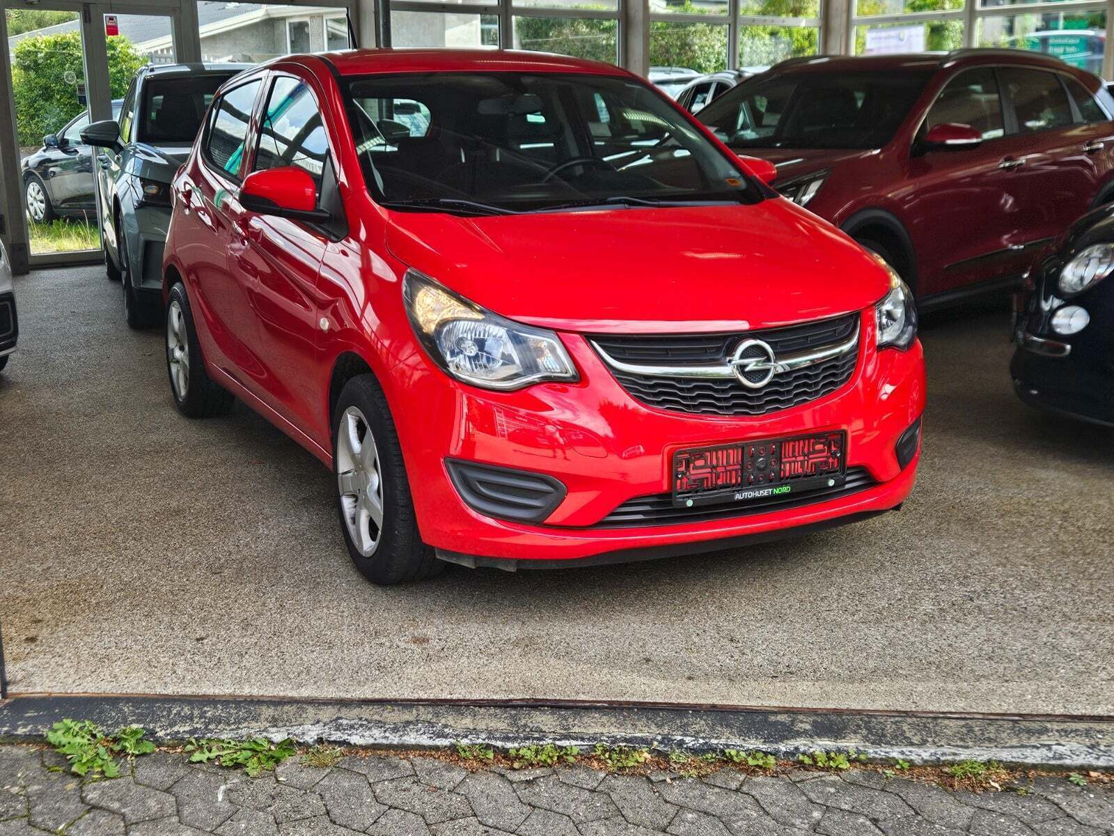 Grøn Opel Karl fra 2016