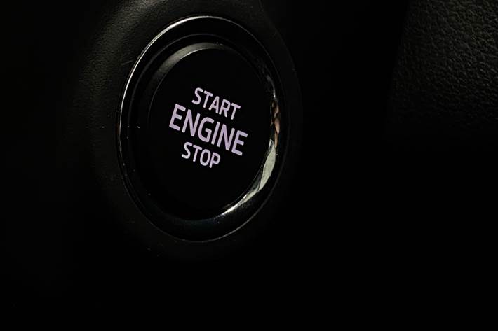 Sort Skoda Scala fra 2020