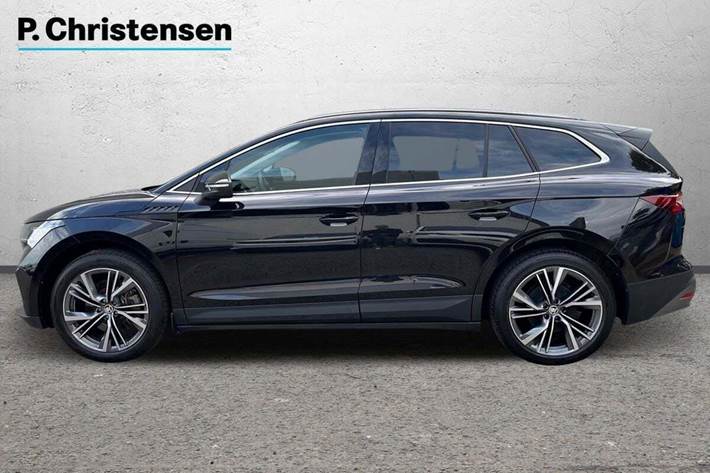 Sort Skoda Enyaq fra 2024