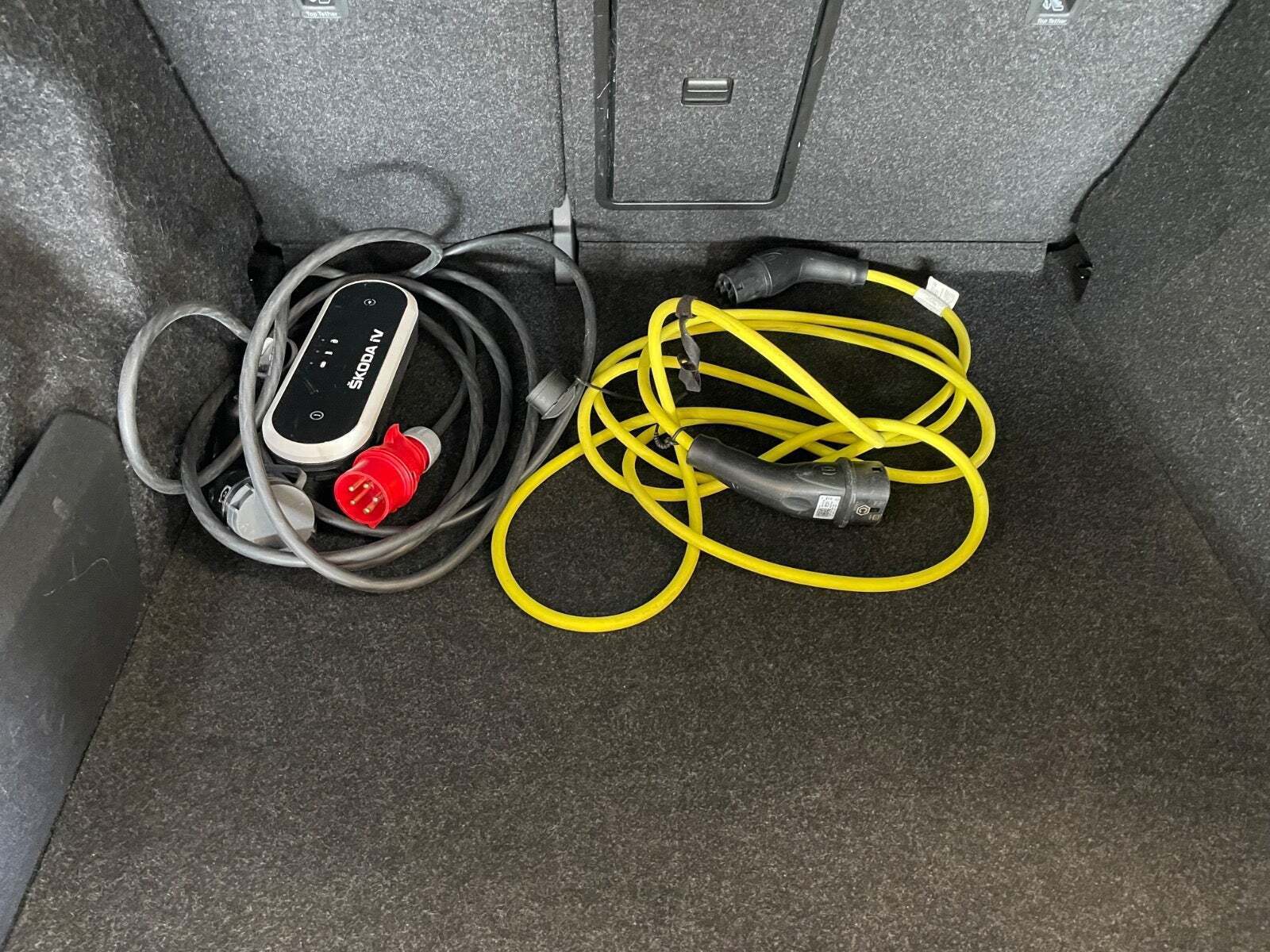 Sort Skoda Enyaq fra 2022