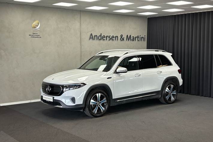 Hvid Mercedes EQB 250 fra 2022